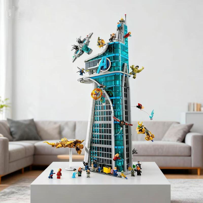 Avengers Tower Marvel Building Blocks Daily Bugle Building 76269 Hulkbuster Sanctum Sanctorum Building Blocks