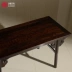 Yimeng Baisheng Mahogany trường hợp sơn mì mì Tân cổ điển ánh sáng màu tím Trường hợp Tân Pingtou Phòng nghiên cứu đầy đủ trường hợp gỗ rắn trường hợp đồ nội thất - Bàn / Bàn