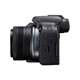 ຈຸດທີ່ແທ້ຈິງ Canon EOS R10 ຕັ້ງ RF-S18-45mm ເຄິ່ງກອບເຂົ້າລະດັບກ້ອງຈຸນລະພາກດຽວ R10