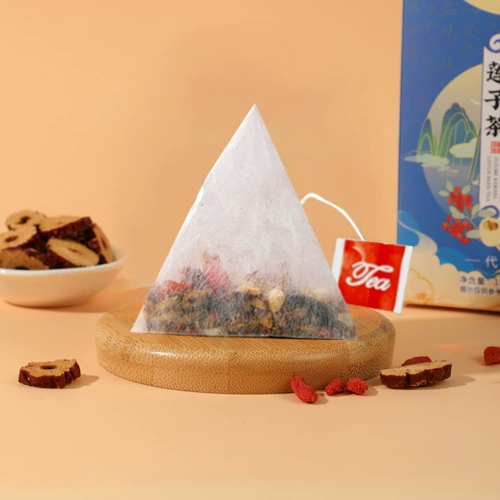 同仁堂 Чай из семян зизифуса, лилии и семян лотоса 150 г (5 г * 30 пакетов) Ячмень, гардения, пория, шелковица, волчья ягода и пория