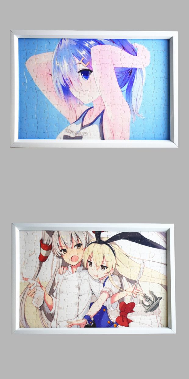 Nhật Bản anime ghép hình hoạt hình sinh nhật món quà sinh nhật hai nhân dân tệ khung ảnh đặt bảng tấm ma thuật con đường chủ hình dán mặt cười