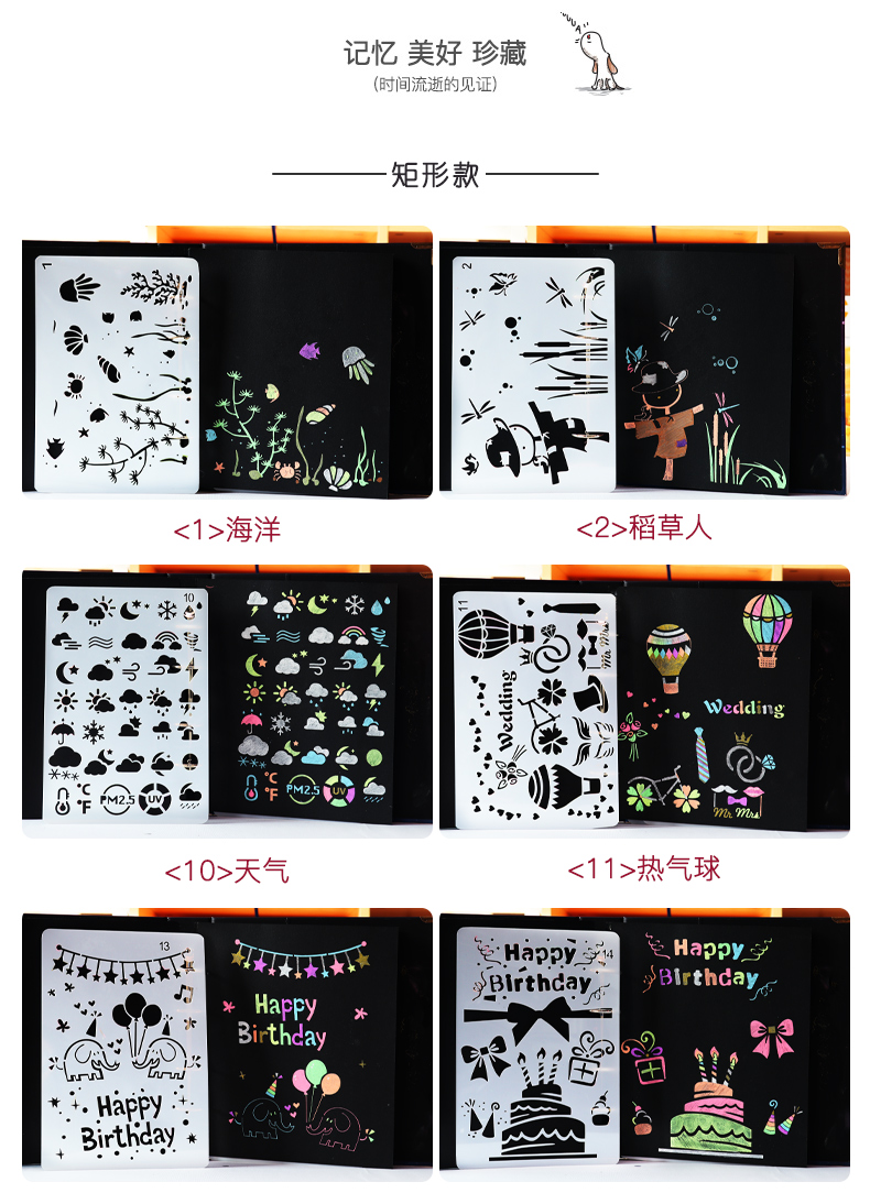 Chủ đề Ren Khuôn Thước kẻ Openwork Tranh Ruler Tự làm Handmade Album ảnh Thẻ đen Làm phụ kiện Vẽ Công cụ - Tự làm khuôn nướng khuon banh trung thu