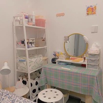  Storage rack Shelf Bookshelf Floor-to-ceiling bedroom Kitchen storage rack Balcony living room flower rack Cosmetics display rack