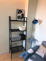 Nordic living room shelf floor bedroom iron storage rack ground balcony flower rack storage rack porch flower rack