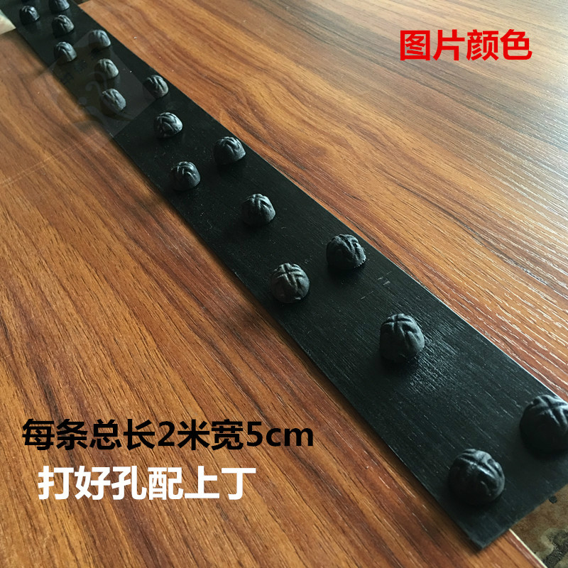 Imitation ancient furniture and copper accessories Courtyard Doors Ruyi corner Fang Imitation Ancient Chinese Gate Iron Art Decor Corner