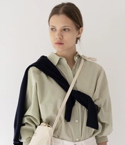 现货 韩国小众 *depo*und* 同款 刺绣纯棉精致衬衫