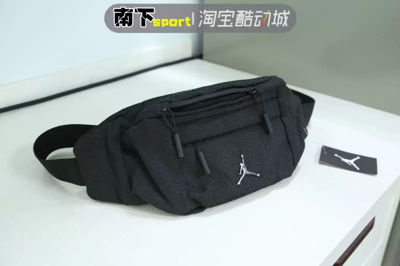 NIKE AIR JORDAN Vàng đen hoang dã ba lô ngoài trời hoang dã AJ đeo vai túi eo HA5484 HA5507 - Túi