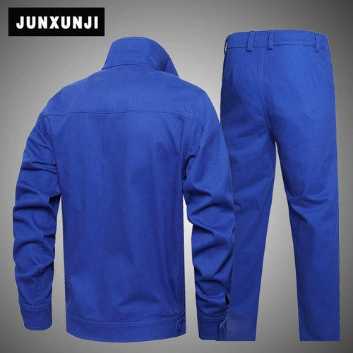 Демисезонный хлопковый износостойкий комбинезон, с вышивкой