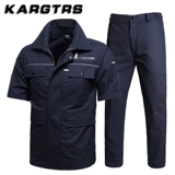 Летний хлопковый тонкий комбинезон, защита от ожогов, с вышивкой