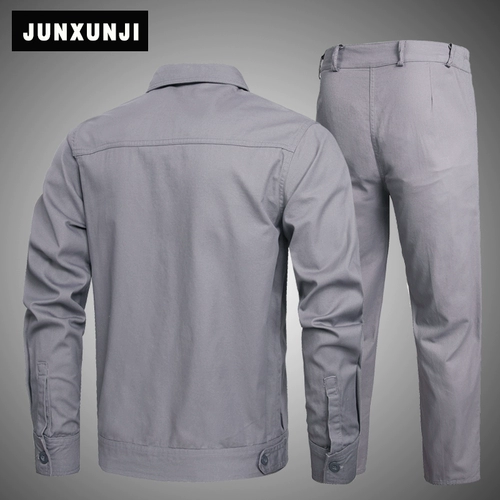 Летний хлопковый тонкий лонгслив для работы, штаны, рабочая одежда, делается под заказ