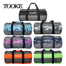 TOOKE diving equipment bag Diving bag Scuba diving equipment storage bag Diving equipment bag Mesh bag Mesh bag 71L