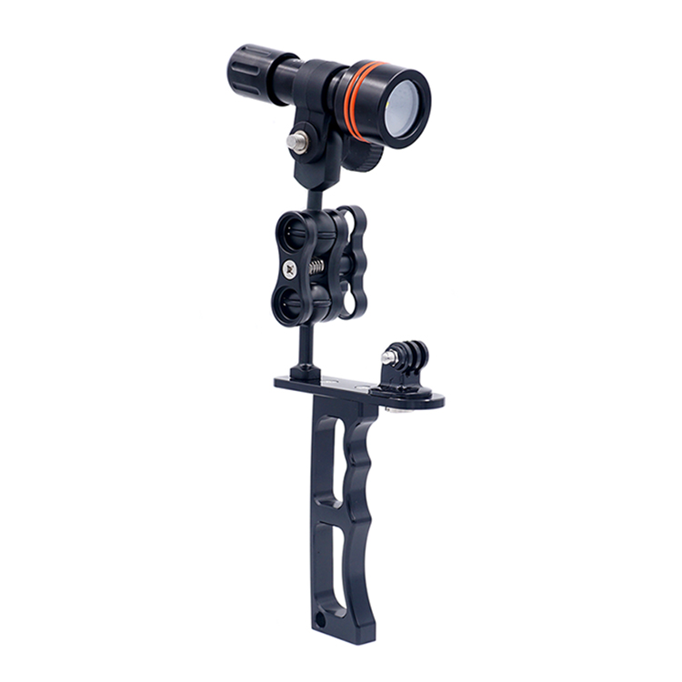 Opupil GOPRO diving handheld light arm bracket butterfly clamp Tonic Light light suit