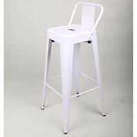 Низкий белый