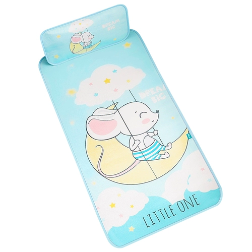 Охлаждающий шелковый летний коврик для новорожденных, детская дышащая универсальная охлаждающая кроватка для детского сада