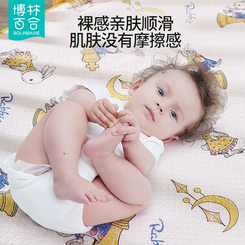 Детская водонепроницаемая дышащая зимняя хлопковая простыня, матрас, можно стирать