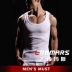 Áo thun cotton mới Ma Ma mềm mại bó sát cao co giãn thấm hút mồ hôi thể dục thoáng khí 01-3B vest nam áo ba lỗ nam cao cấp Lót
