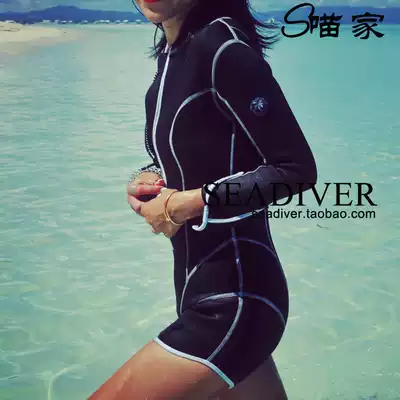 3mm wetsuit shorts one-piece women's wetsuit surfing suit wetsuit surfing suit
