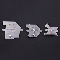 Changzhou Huagong weld inspection ruler pipeline weld gauge HJC304060 Welding Inspection ruler