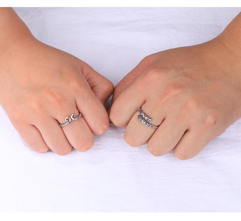 Bague mixte en Argenterie - Ref 3089513 Image 25