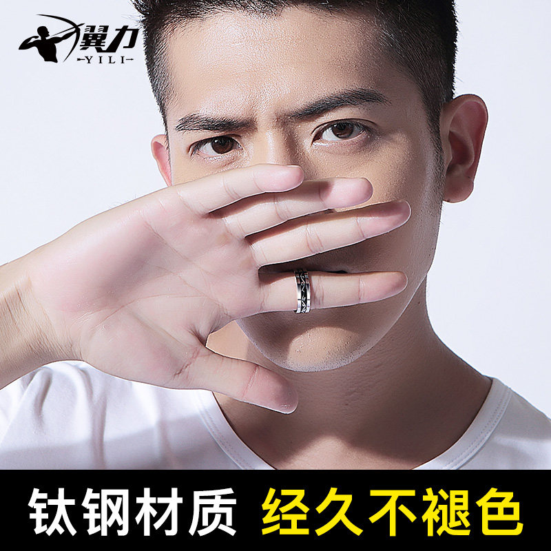 Bague homme en Acier au titane - Ref 3086997 Image 3