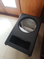 fans diy custom double 12 inch closed subwoofer reference mk250 350 closed push-pull structure