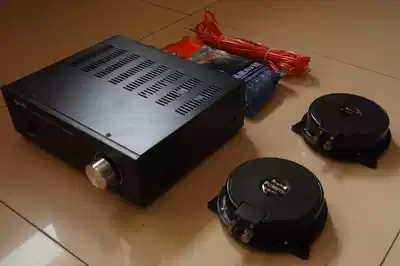 4d cinema game Bass vibrator amplifier set (1 power amplifier 1 vibrator) also known as kick butt suit