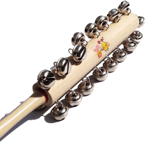 25 bells string bells professional rod suzuki handle snow bell rattle Orff percussion handle shaking suzuki handle rattle