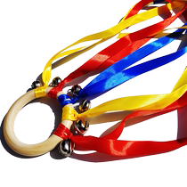 Sports meeting circle ribbon bell gymnastics dance bell school morning exercise circle ribbon bell square dance props