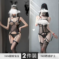 [2 штуки] 108 сексуальная медсестра (включая носки) +101 Aojiao Rabbit Girl (включая носки)