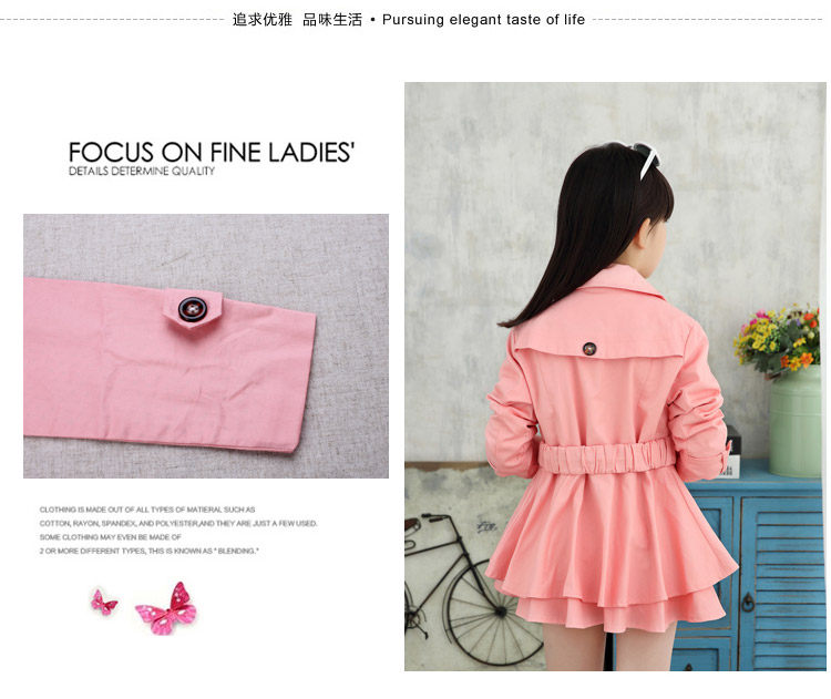 Manteau pour fille - Ref 2162952 Image 34