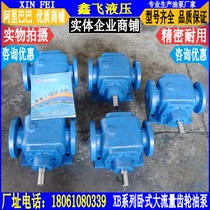 WXB-B700 large flow gear oil pump XB-B700 gear pump XBZ-700 horizontal low noise oil pump xlb