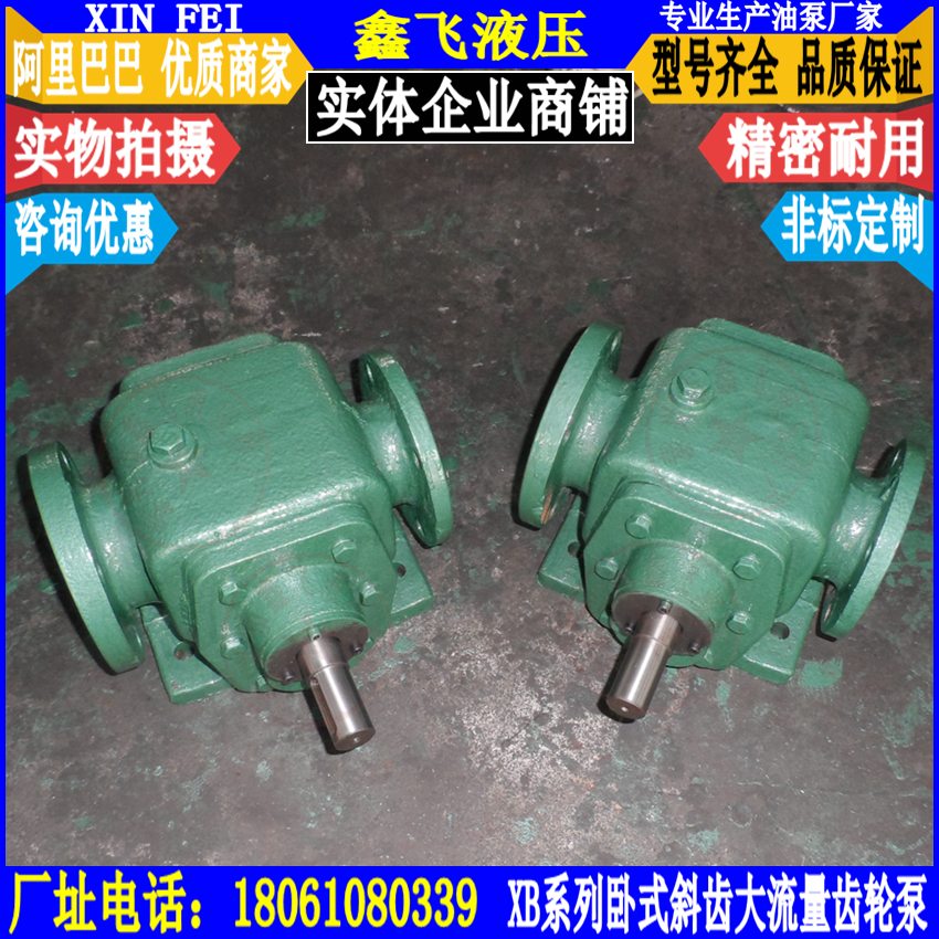 WXB-B350 herringbone inclined gear pump XB-B350 XBZ XLB-350 horizontal large-flow gear oil pump