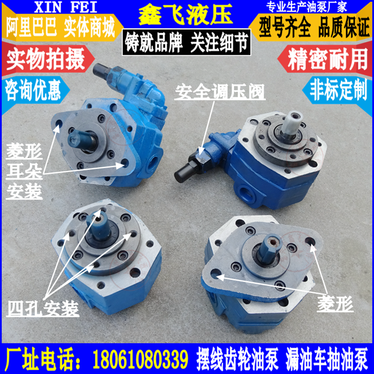 BB-B16Y B20Y B25Y 32Y Rotor pump cycloid gear pump Indenter cycloid oil pump Oil filter truck pump