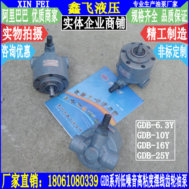 GDB-6 GDB-6 3Y 3Y 12Y 12Y GDB-25Y GDB-25Y viscosity low noise cycloidal gear oil pump