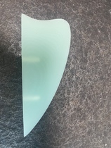 FRP tail rudder G10 material standard universal 126@52mm