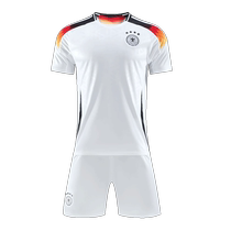 2024 European Cup Germany team jersey childrens short-sleeved team uniform football training suit suit mens custom womens long-sleeved