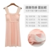 2018 mới mùa hè cotton modal đai ngực áo ngủ váy ngủ không mặc áo ngực mỏng lỏng đầm ngủ 2 dây Đêm đầm