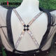ທີ່ສວຍງາມດ້ານຫລັງ cross bra straps underwear ສາຍ off-shoulder ປັບສາຍ shoulder ອຸປະກອນເສີມ bra ຂອງແມ່ຍິງຮ້ອນສາຍເພັດສົດໃສ summer