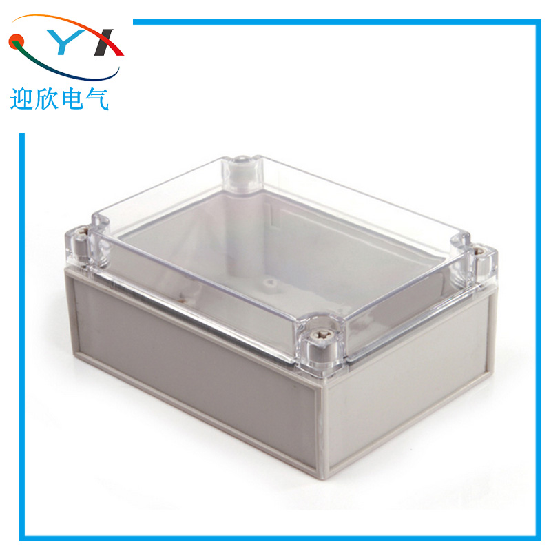 125*175*75 mm Transparent plastic waterproof box Sealing box Coupling box European waterproof box ip66