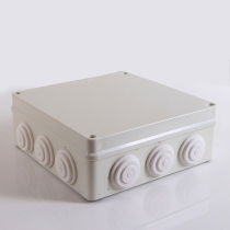 200 * 200 * 80 with hole waterproof junction box IP65 Sub-wire box 12 holes plastic case Outdoor waterproof case
