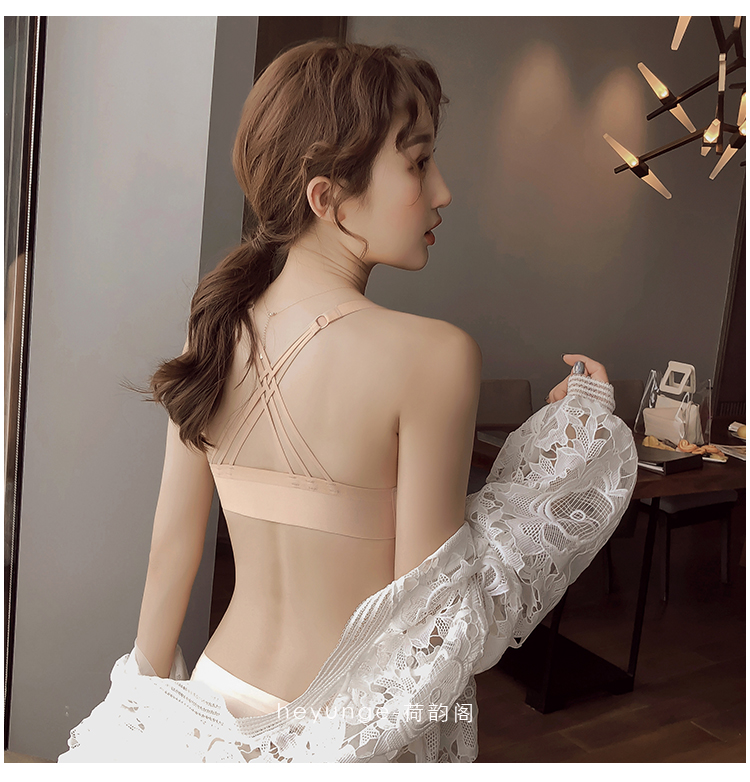 Anh Yunge thoải mái liền mạch áo ngực không vành bra quây gợi cảm làm đẹp lưng đồ lót khóa trước tập hợp áo ngực quần lót đẹp