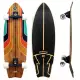 Thương hiệu Brazil Nitro SK8 lướt ván trượt ván carver bơm vũ khí lướt ván - Trượt băng / Trượt / Thể thao mạo hiểm