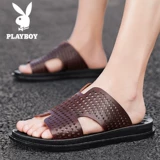 Playboy, летние босоножки, трендовые пляжные мюли, тапочки, коллекция 2020 года, в корейском стиле, подходят для носки на улице