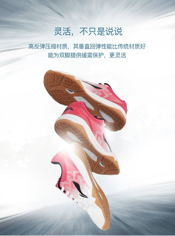 Giày bóng bàn Li Ning giày nam giày bóng bàn chuyên nghiệp giày thể thao nam đội tuyển quốc gia Ma Long mẫu APPM003-1