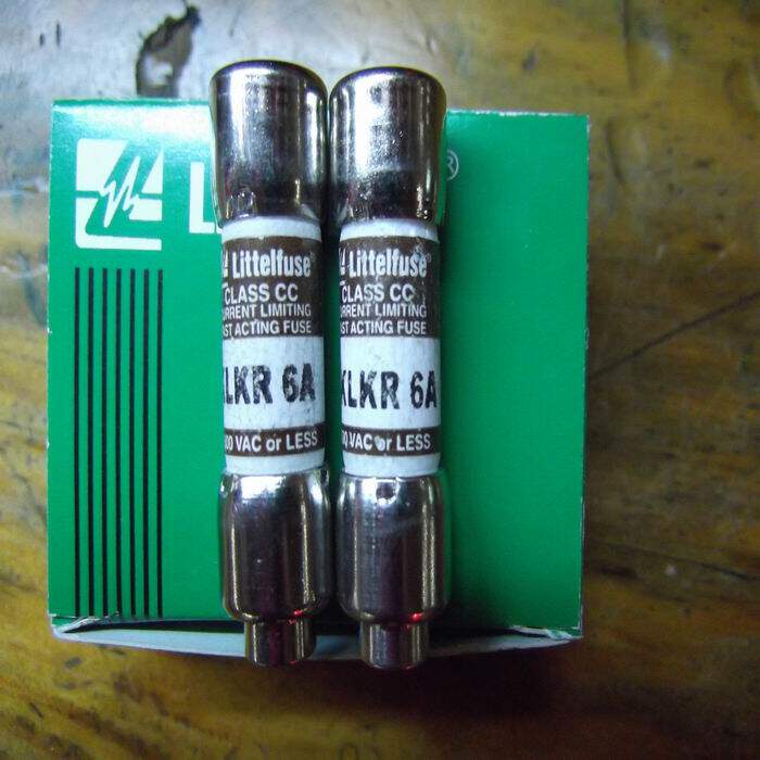 KLKR 6 Fast Fuses Fuses New American Littelfuse 10*38 6A