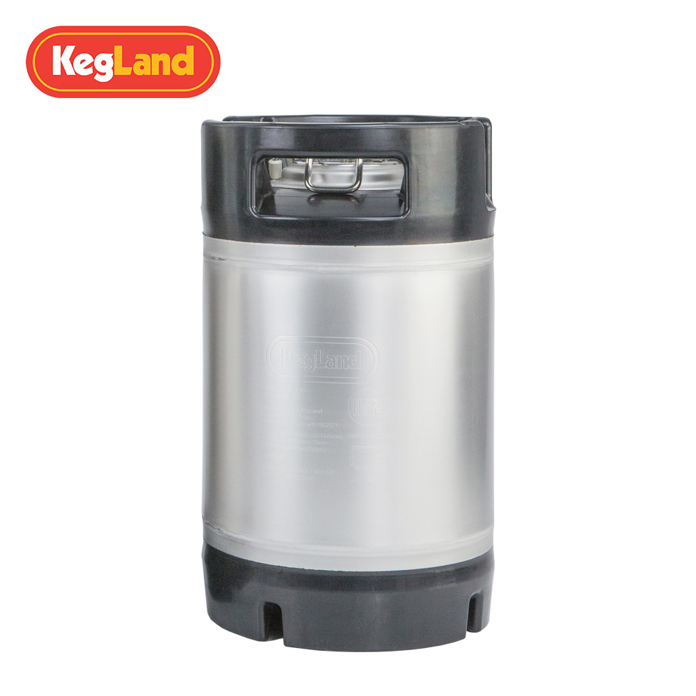 KegLand Craft 9 5L Stainless Steel Pepsi Barrel Food Grade Beer Barrel Home Brewing Equipment 02882