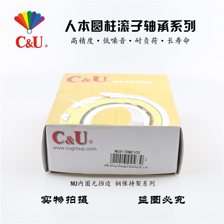 Human-oriented cylindrical roller bearings NU J317 NU318 NU319 NU320 NU322 NU324EMZ1C3
