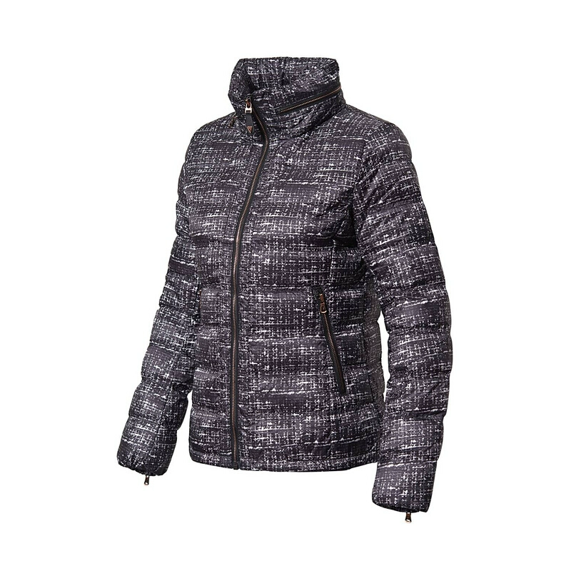 Li Ning xuống áo khoác nữ 2018 đoạn ngắn thoải mái đơn giản ấm áp màu trắng vịt xuống thể thao cuộc sống giải trí xuống quần áo cotton - Thể thao xuống áo khoác áo khoác đại hàn nữ
