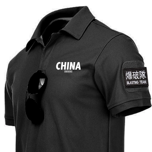 Летняя спортивная быстросохнущая футболка с коротким рукавом, футболка polo, короткий рукав