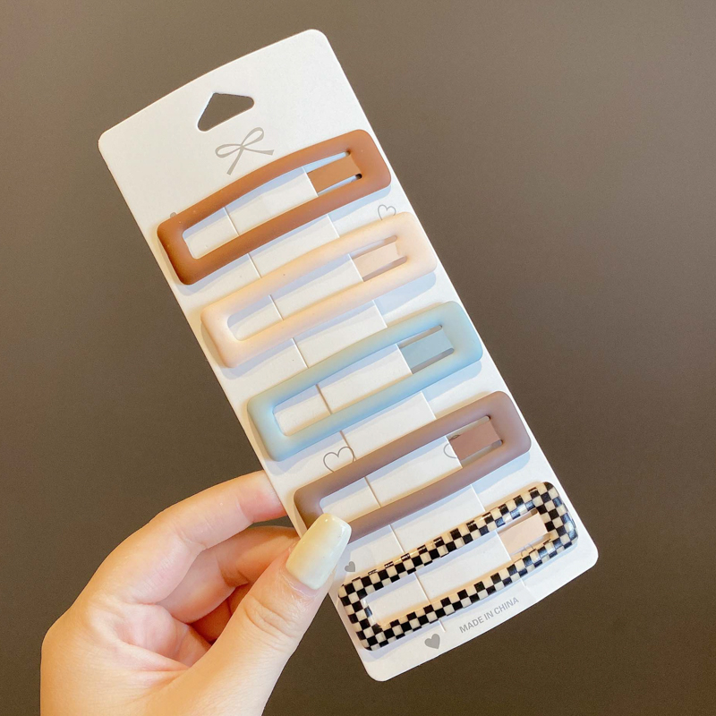 images 11:Crushed hairpin female hair card Liu Hai bb clip 2023 new small net red side small card hair clip headdress